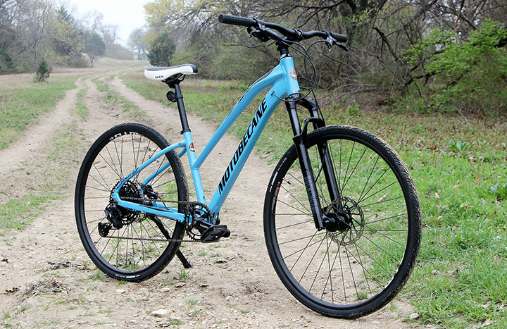 Front Suspension Full SRAM EAGLE Hybrid Adventure 29er Bikes 2025 Motobecane Elite Adventure PRO with Shimano Hydraulic Disc Brakes