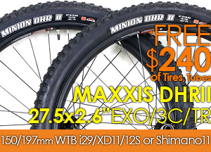 FREE Tires, FatBike Wheels Shimano/XD 27PLUS Wheels FREE Tubes +Maxxis Minion Tires worth Upto $240, Light / Strong AL WTB i29 TCS Rims, Smooth XD or Shimano Disc Brake Hubs. FREE Ship 48US Compare $799 HOT Deal ONLY $299 +FREE Ship48 SAVE HUNDREDS SHOP NOW Click HERE Save Up To 60%