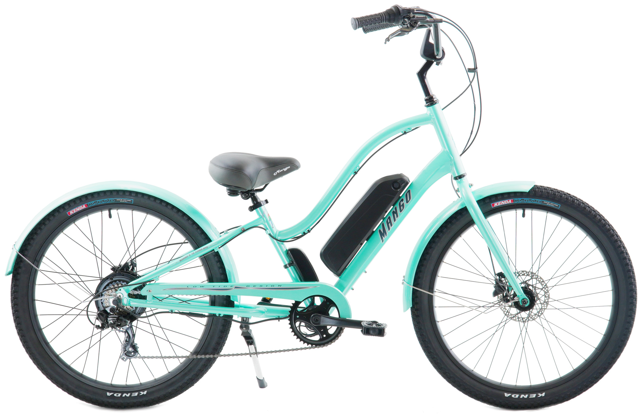 Red Disc Brake eBikes Mango SuperBird LTD Electric Bikes