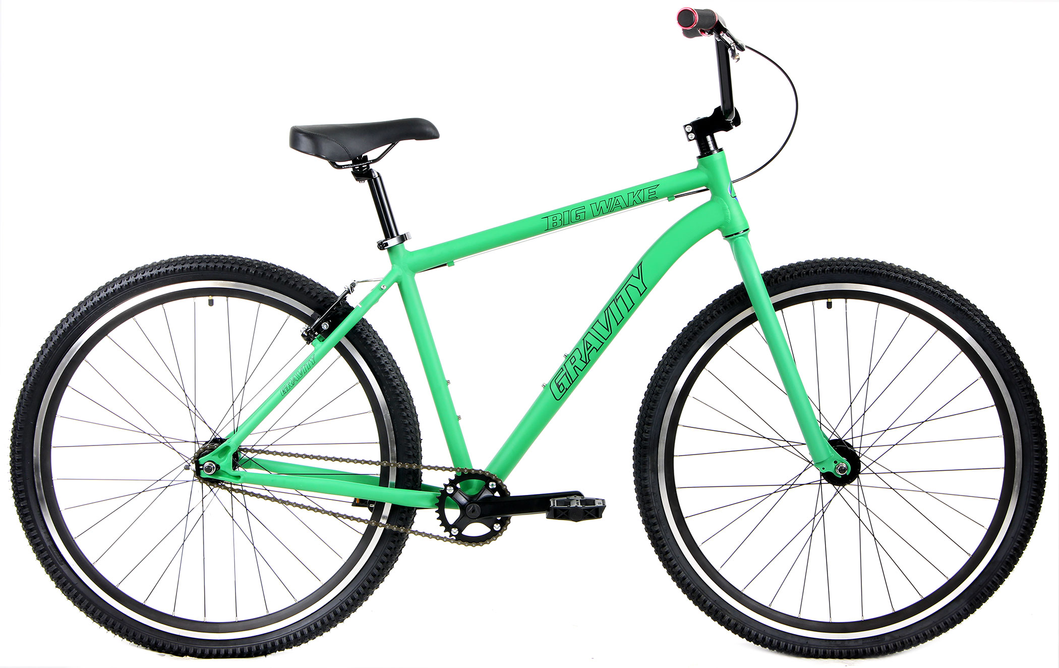 MatteGreen Gravity Big Wake DJ 29er Bikes