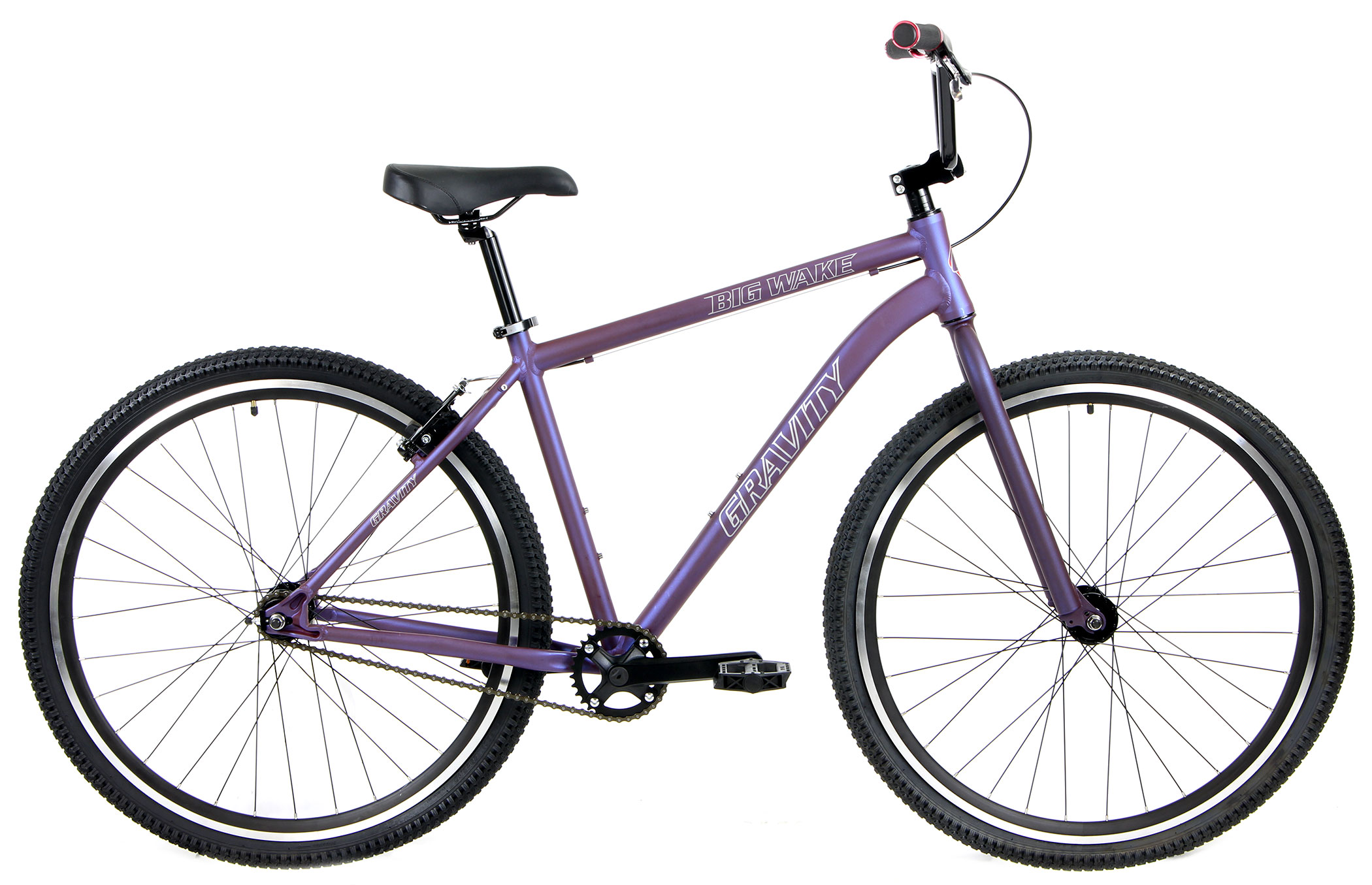 Purple Aluminum Dirt Jumping Gravity Big Wake DJ 29er Bikes