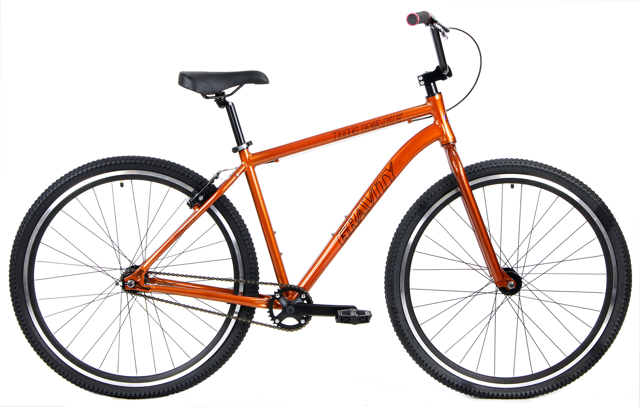 Copper Aluminum Dirt Jumping Gravity Big Wake DJ 29er Bikes