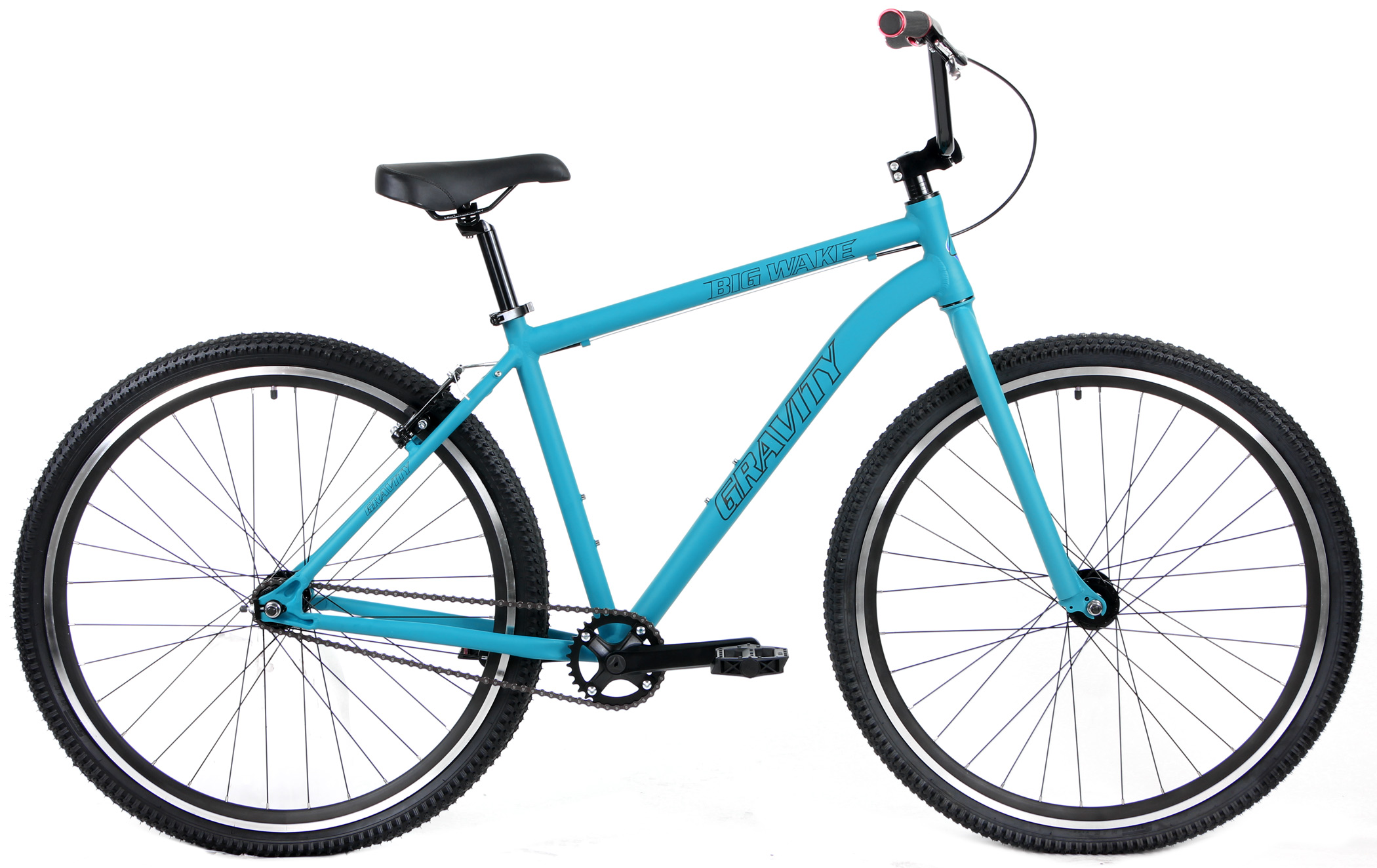 Blue Aluminum Dirt Jumping Gravity Big Wake DJ 29er Bikes