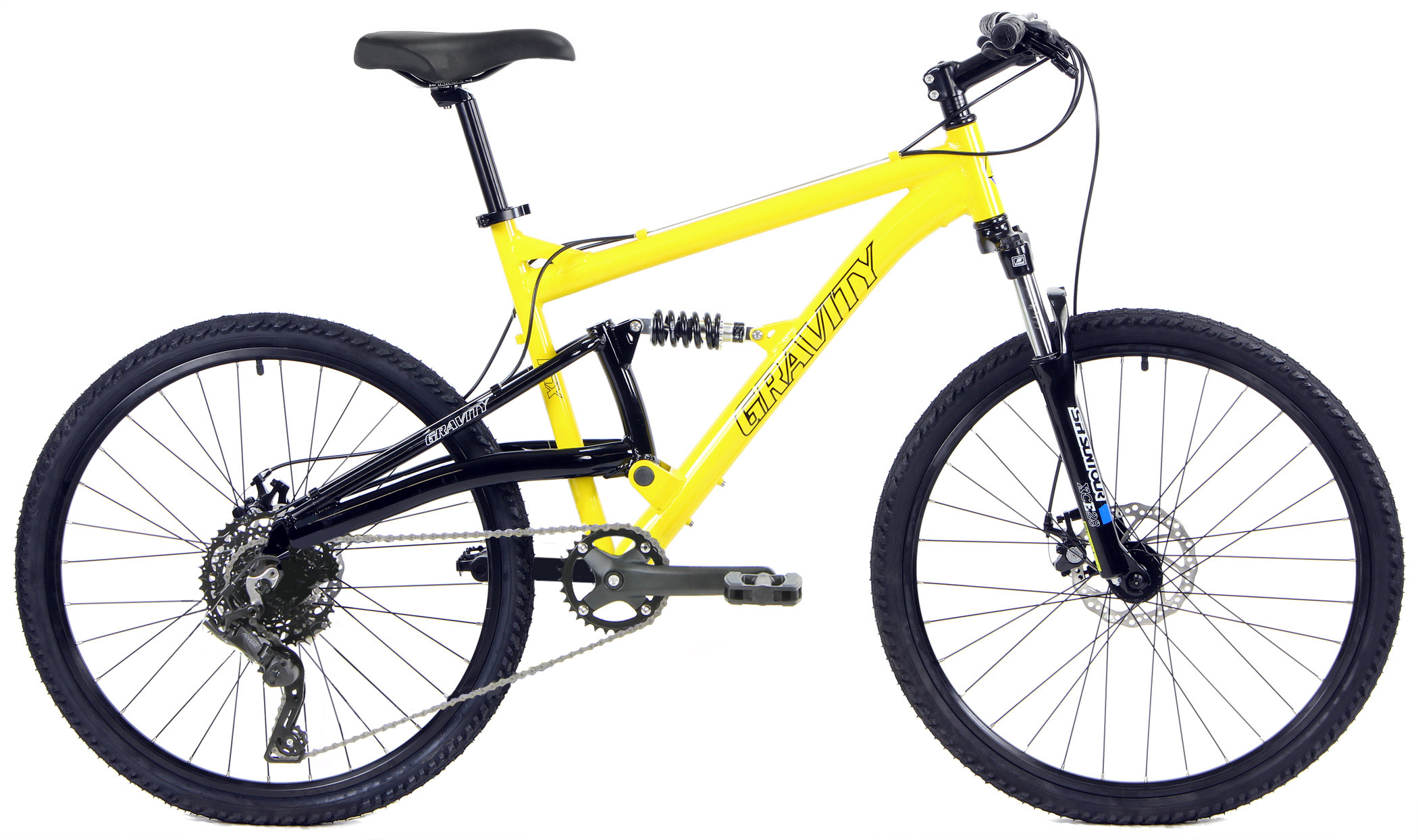 Yellow(Gloss) Gravity FSX 1.0 Advent26 1BY Mountain Bike