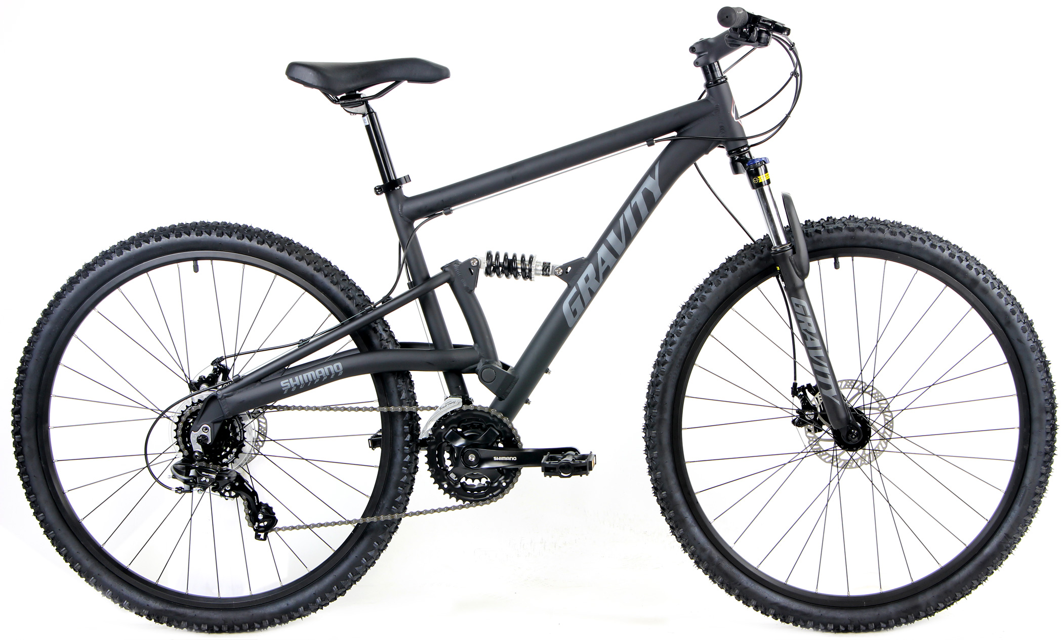Black 27.5 Gravity FSX 275LTD Mountain Bike