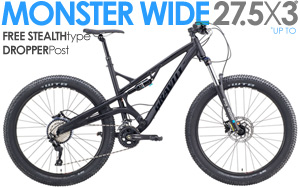 FULL Suspension 27.5PLUS Gravity NEW FSX 27.5 HD Boost Full Shimano 2X8, ThruAxle Lockout Forks / List $1799 Shimano HYDRAULIC DISC Brakes, INCREDIBLE SALE $699  Click Here Save UpTo 60%&nbsp;