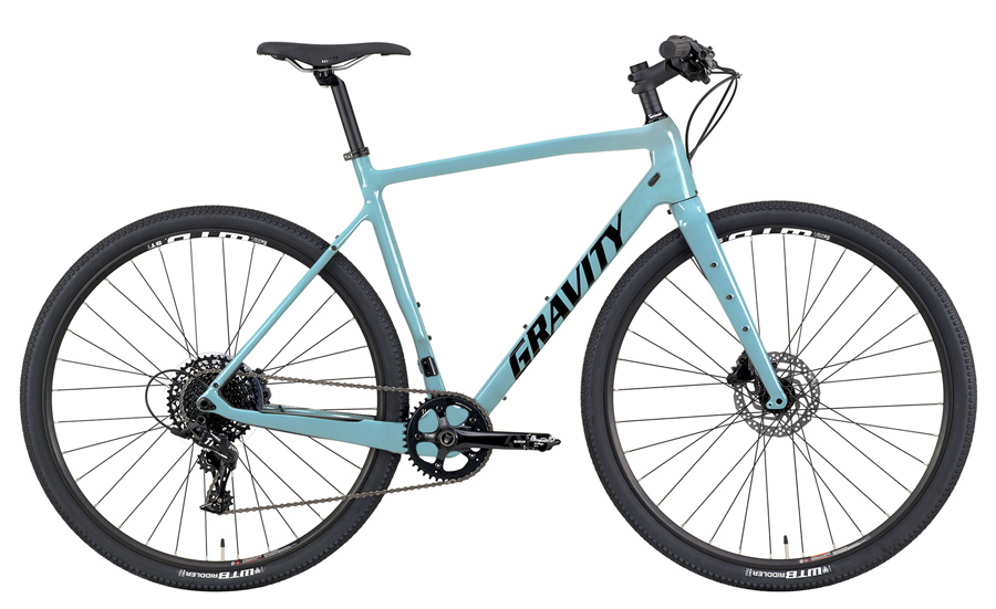   Gravity Gravel CF Express Carbon FlatBar Gravel Road Bike