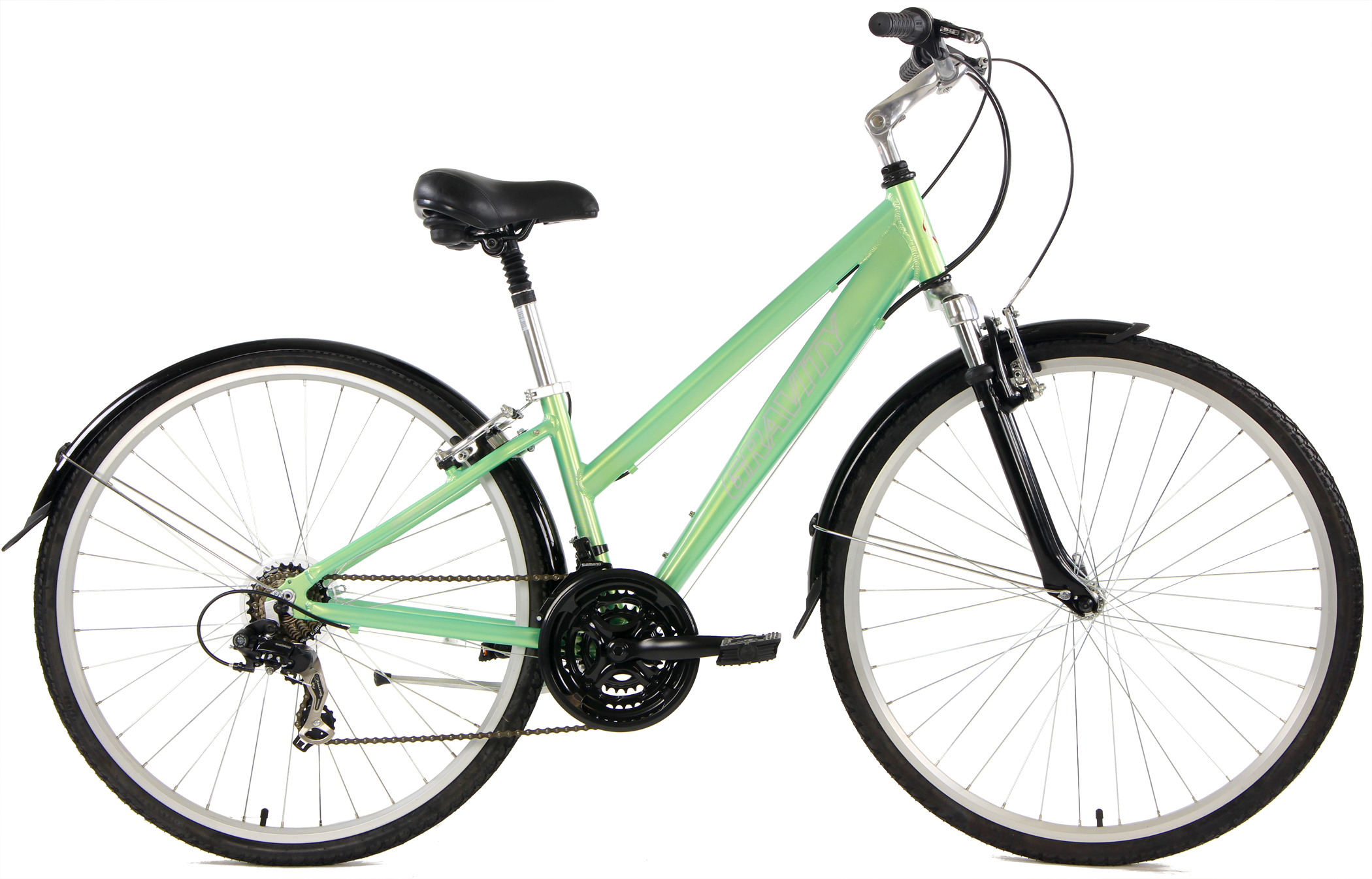 Gravity Dutch Comfort Hybrid, Aluminum Bikes