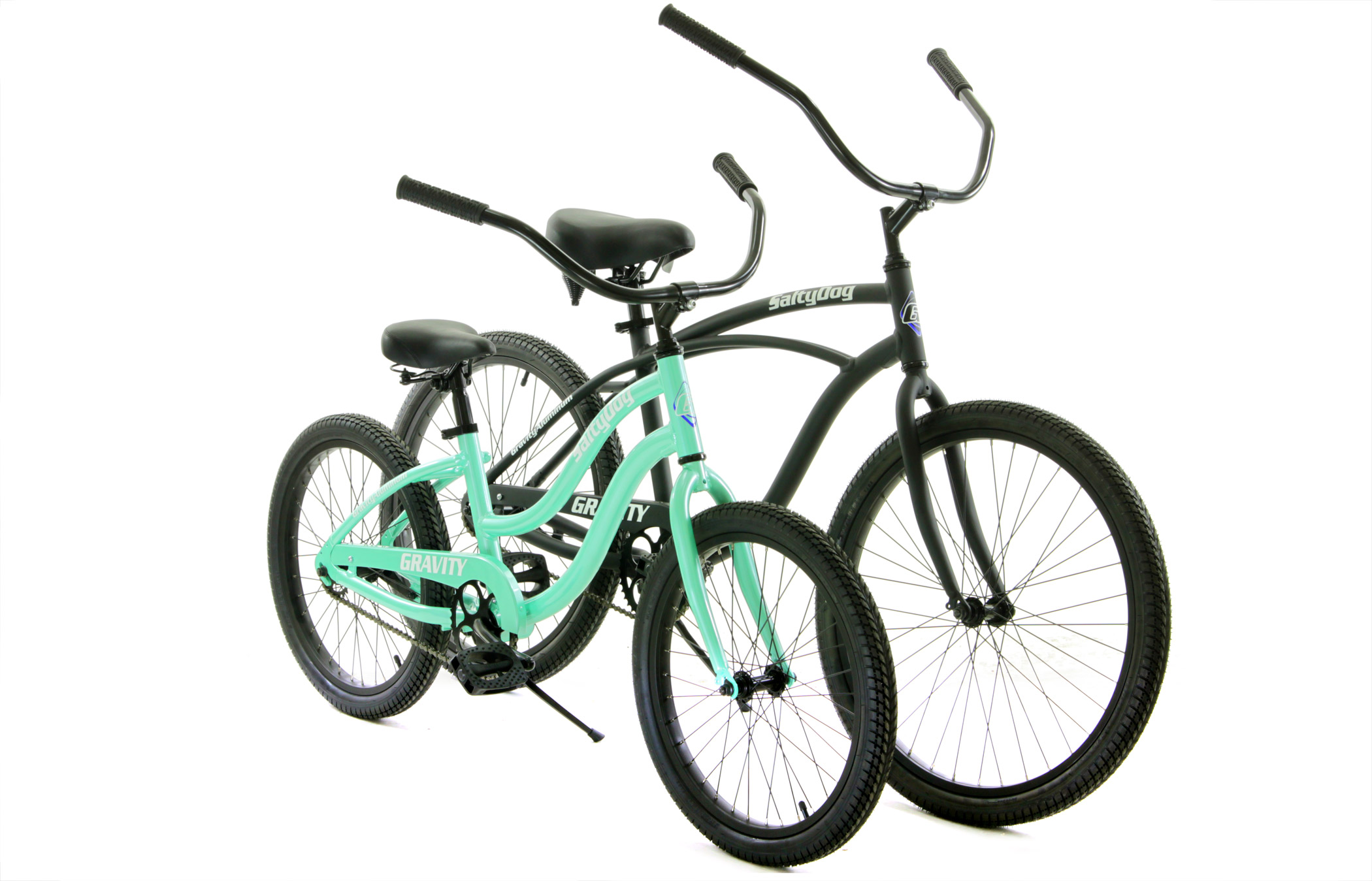 Coaster Brake Bikes Gravity Salty Dog 1 Speed Cruiser Bikes