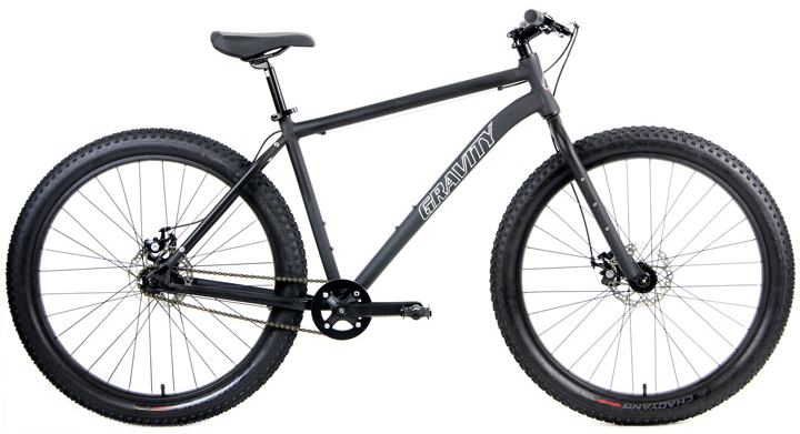 NEW Gravity DeadEye 27PLUS CrMo Bladed Forks, Disc Brake Mountain Bikes  w/SINGLE SPEED Drivetrain and Hydroform ALU