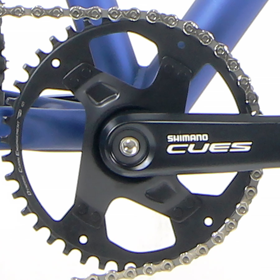 Smooth Shifting, Genuine Shimano CUES 1X9 Drivetrain Gravity HD29 1BY Mountain Bike