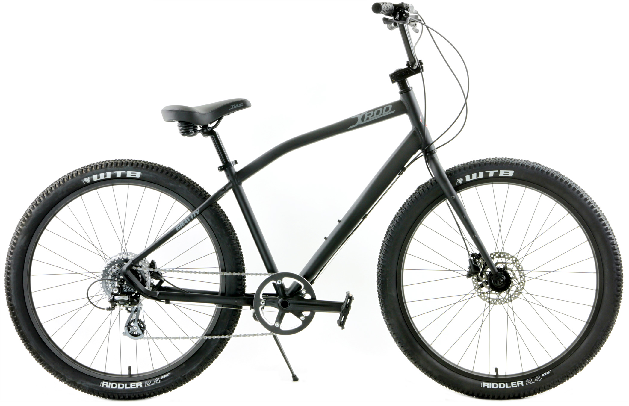 Silver Gravity X-Rod 8 Comfort Super Hybrid Bikes