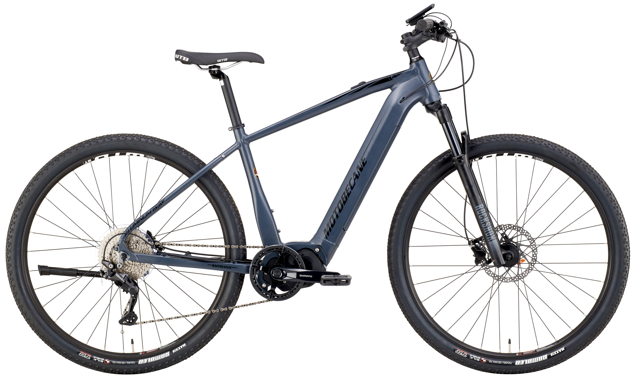  CFCCharcoal FlatBar Gravel Motobecane Elite eAdventure TEAM Electric Bikes