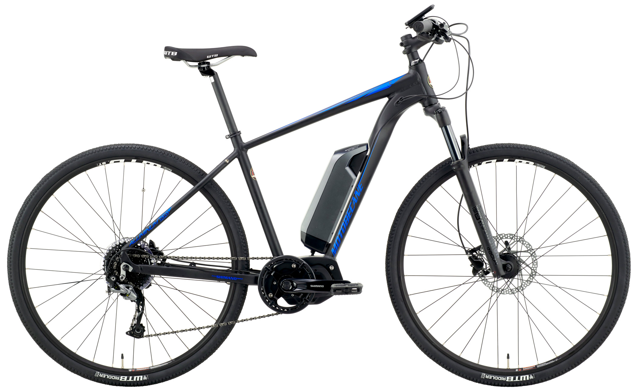  MatteBlack FlatBar Gravel Motobecane Elite eAdventure Electric Bikes