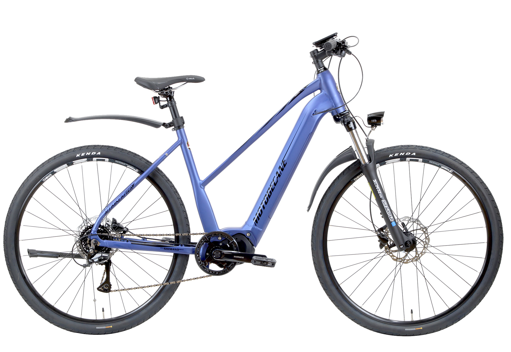 Black FlatBar Gravel Motobecane Elite eAdventure LTD Electric Bikes