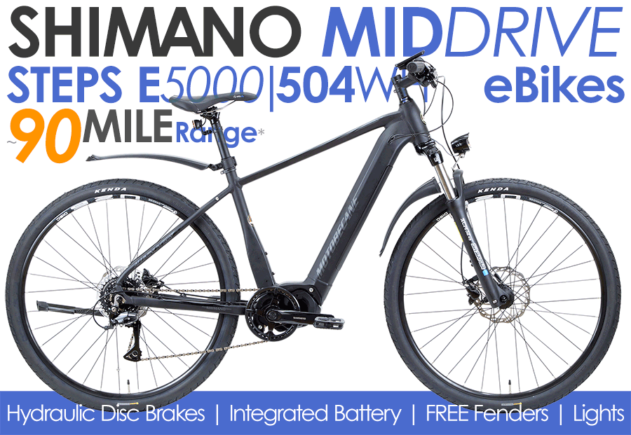 Silver Motobecane Elite eAdventure LTD Electric Bikes