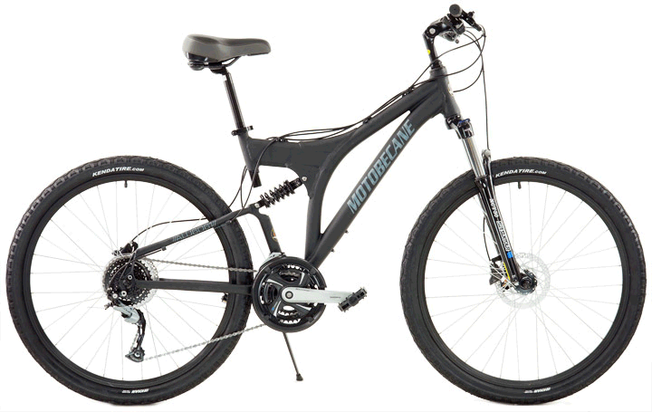  Mens Aluminum Motobecane Jubilee FS Hydraulic Disc Brake MTB Bike