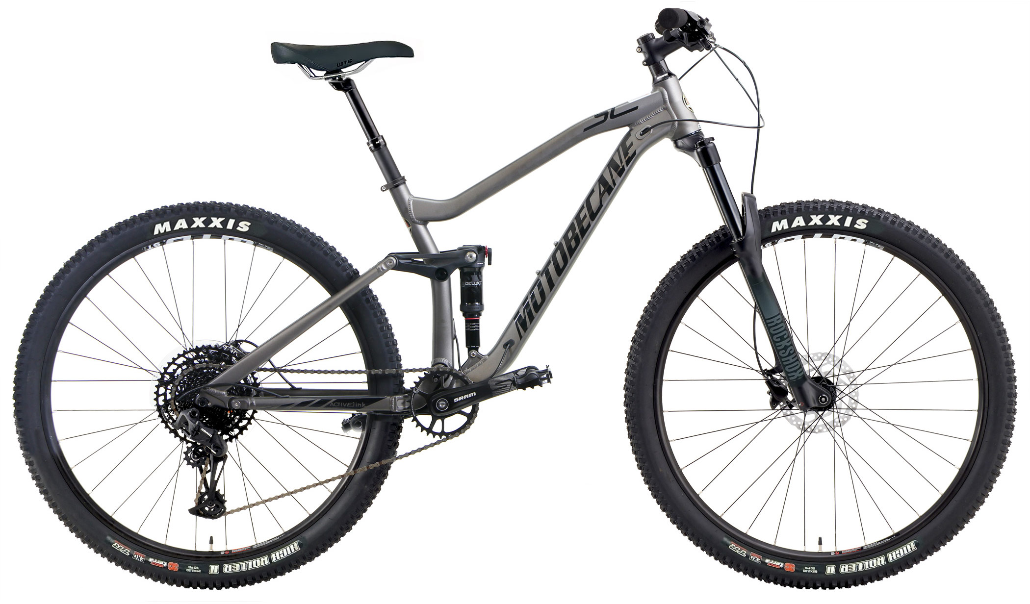 MatteGray Motobecane HAL29 XCT Trail/XC Mountain Bikes