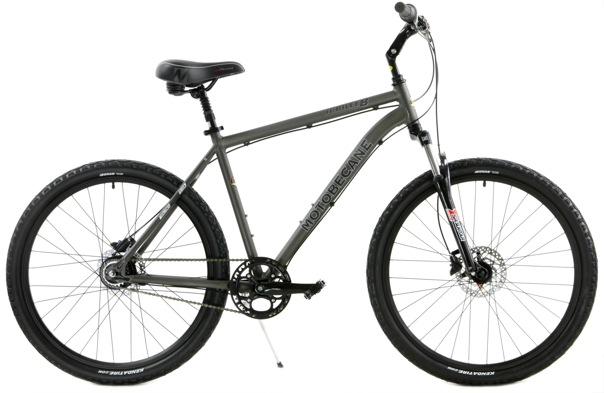 Silver Motobecane Jubilee EIGHT Disc Mountain Bike
