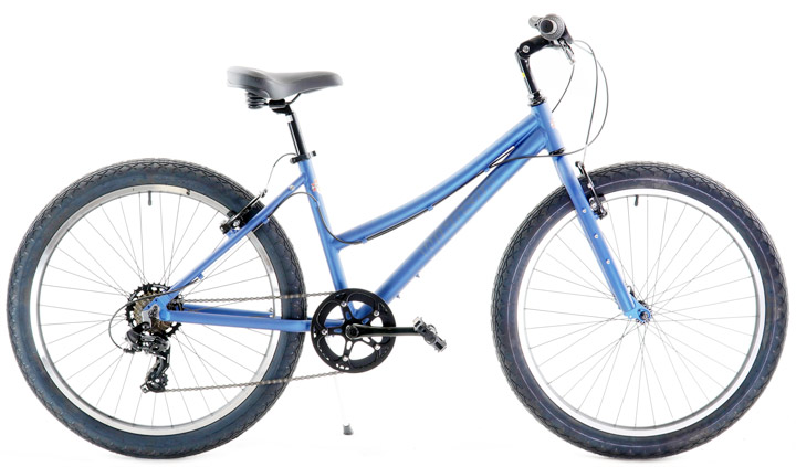 MatteNauticalBlue Mens and LowStep/StepThru Ladies Windsor Dover X7 Comfort Hybrid Bike