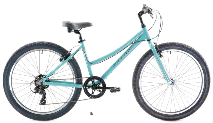 Blue Mens and LowStep/StepThru Ladies Windsor Dover X7 Comfort Hybrid Bike